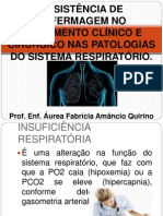 Assistência de Enfermagem Ao Paciente Com Patologias Do Sistema Respiratório