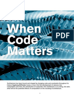 When Code Matters