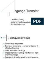 Language Transfer