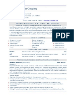 Business Advisor's CV Template2