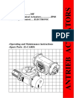 IP68 Actuator With CC Spares Catalogue