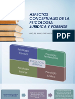 Aspectos Conceptuales de La Psicologia Juridica y Forense