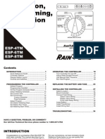 Rain Bird Installation Programming and Operation