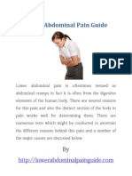 Lower Abdominal Pain