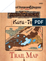 Tsr09402 - AD&D Accessory - FR-KT - Kara Tur Trail Map