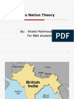 Lecture 2 Two Nation Theory