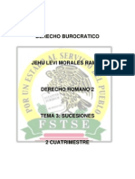 Derecho Romano 2 TEMA III Primera Parte