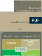 História Da Antropologia No Brasil