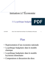 11 PolitiqueBudgetaire