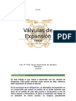 Valvulas de Expansion TIPOS