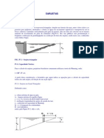 Sarjetas Dimensionamento