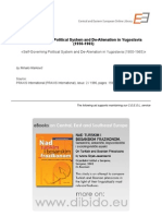 2.4 - Markovic, Mihailo - Self-Governing Political System and De-Alienation in Yugoslavia (1950-1965) (En)