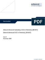 GCE Chemistry Data Booklet Issue 2