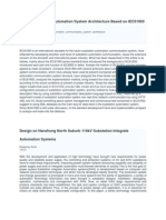 01 - Study of Substation Automation System Architecture Based On IEC61850