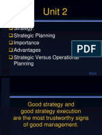 Strategic Planning Unit 2