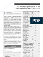 Formulación de Los Nuevos Estados Financieros