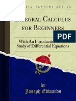 Integral Calculus For Beginners