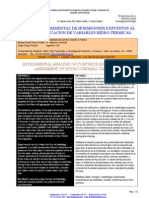 Análisis Experimental de Hormigones Expuestos Al Fuego. Evaluación de Variables Hidro-Térmicas