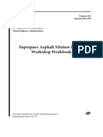 Superpave Asphalt Mixture Design Workshop Workbook: Updated July 1999