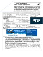 Irctcs E-Ticketing Service Electronic Reservation Slip (Personal User)