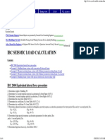 Seismic - IBC Worked Examples - Seismic