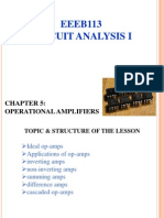 EEEB113 Circuit Analysis I: Operational Amplifiers