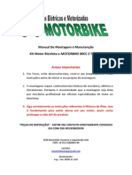 Manual de Montagem Oficial E-Motorbike