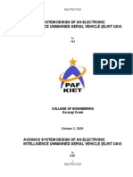 Avionics System Design of An Electronic Intelligence Unmanned Aerial Vehicle (Elint Uav)