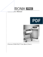 Printronix P5000 Line Matrix Printers Maintenance Manual