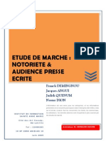 TD Etude de Marché