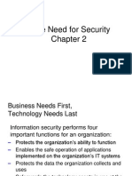 The Need For Security in Information Security