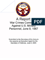 USS Liberty Attack War Crime Report