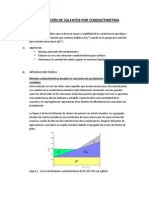 DETERMINACIÃƒ - N DE SULFATOS POR CONDUCTIMETRIA