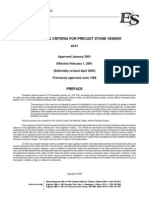 AcceptanceCriteriaforPrecastStoneVeneer Ac51 PDF