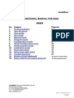 Operational Manual For 85Xx: Index