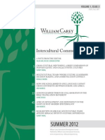 William Carey International Development Journal: Summer 2012