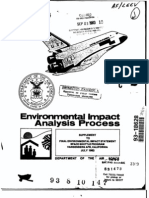 Space Shuttle Vandenberg AFB Environmental Impact Report - 1983