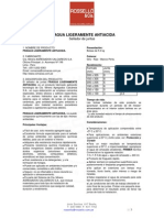 Ficha Técnica Fragua - Ligeramente - Antiacida