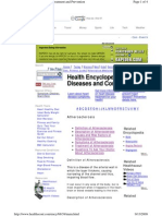 Health Encyclopedia - Diseases and Conditions