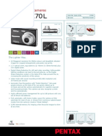 PENTAX Digital Cameras: The Lighter Way