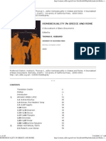 HUBBARD, T. K. (2003) Homosexuality in Greece and Rome