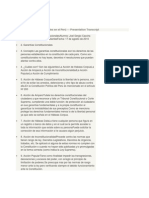 Garantias Constitucionales en El Perú