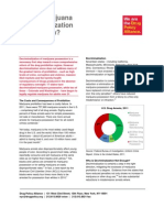 DPA - Fact Sheet - Marijuana Decriminalization and Legalization - August 2013