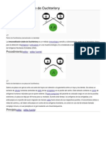 Nmunodifusión Doble de Ouchterlony