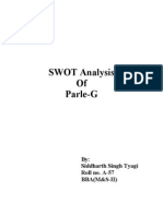 Parle G Swot