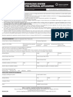 Solar Electric (Photovoltaic) System Cash-Back Reward Pre-Approval Application