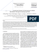 Organo-Bridged Silsesquioxane Titanates For Heterogeneous Catalytic Epoxidation With Aqueous Hydrogen Peroxide