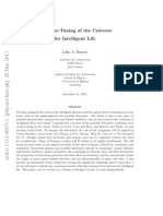 The Fine-Tuning of The Universe For Intelligent Life: Luke A. Barnes