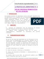 Lab 3. Determinacion de La Capacidad Fermentativa de Una Levadura