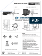 Stenner Classic 45 Series Peristaltic Metering Pump Spec Sheet